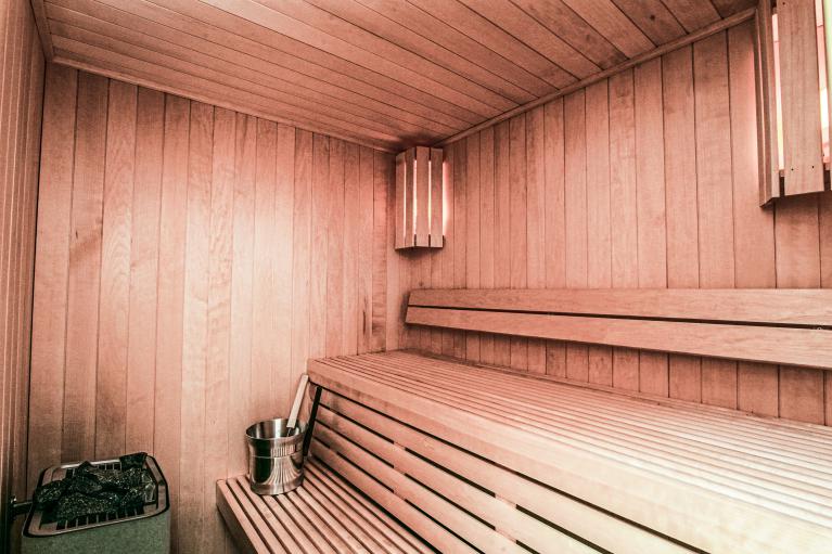 Intérieur sauna