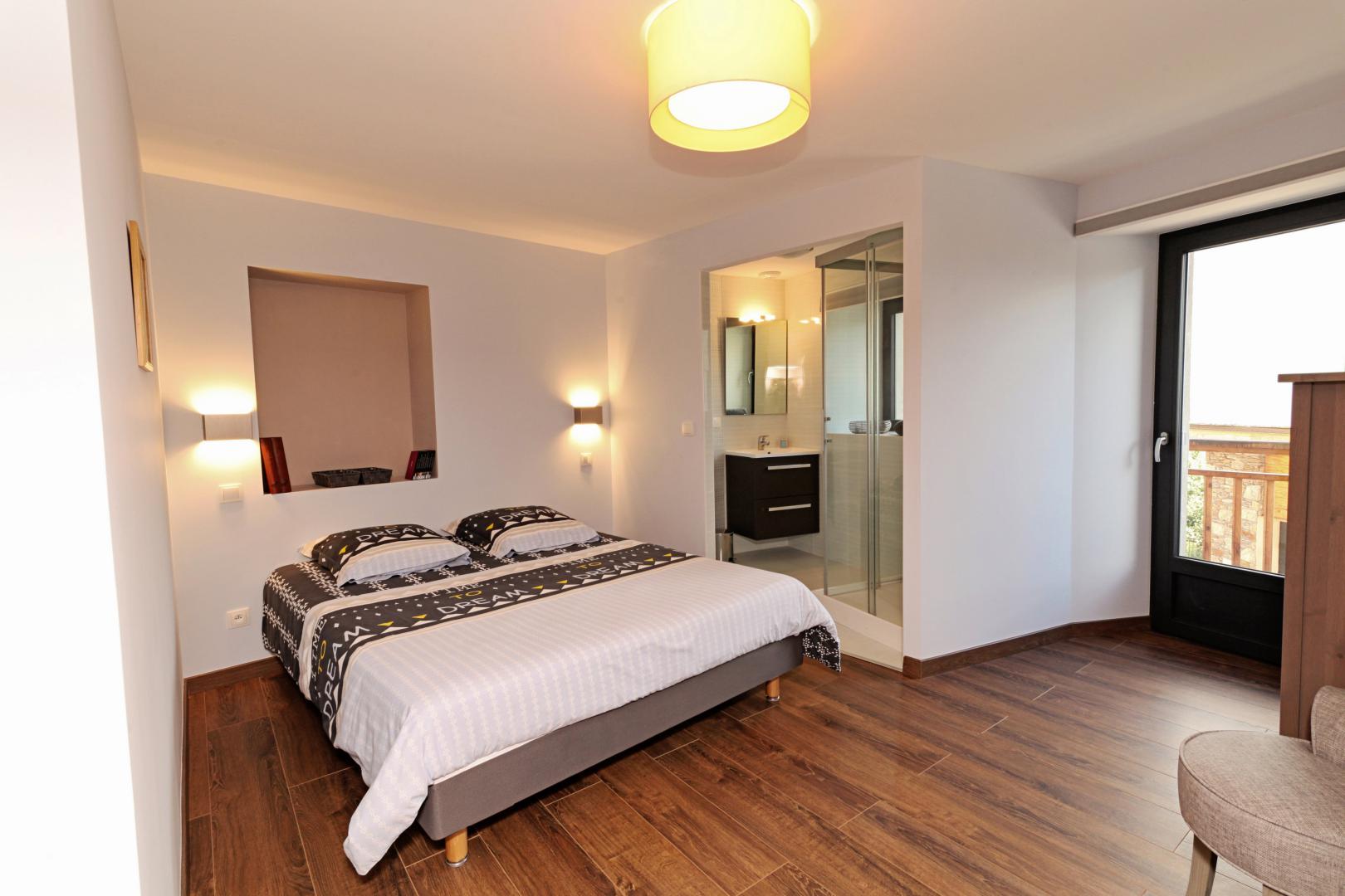 Chambre avec balcon